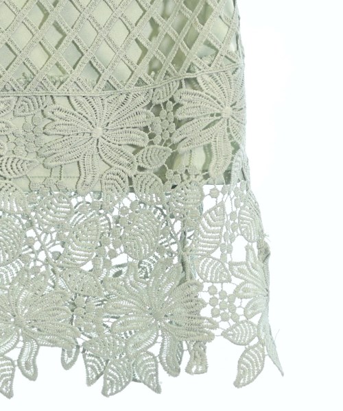 31 Sons de mode（トランテアン　ソン　ドゥ　モード）ロング・マキシ丈スカート 緑 サイズ:36(S位) レディース/2200612816039