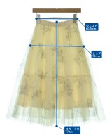 31 Sons de mode（トランテアン　ソン　ドゥ　モード）ロング・マキシ丈スカート 白 サイズ:36(S位) レディース/2200670306275