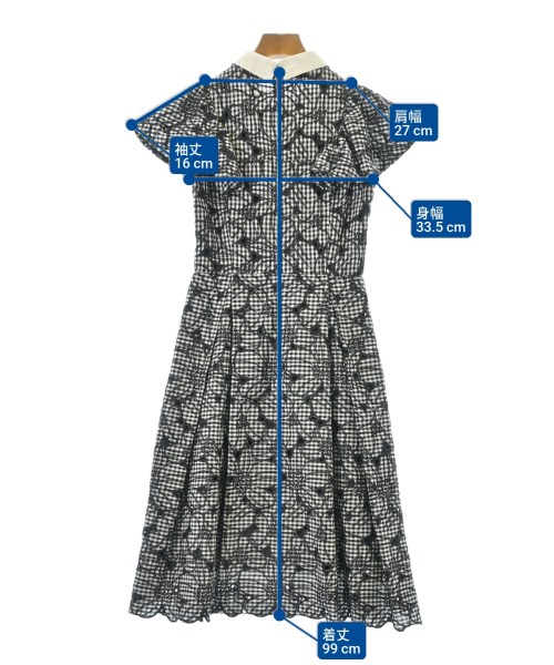 31 Sons de mode（トランテアン　ソン　ドゥ　モード）ワンピース 黒 サイズ:36(S位) レディース/2200670344048