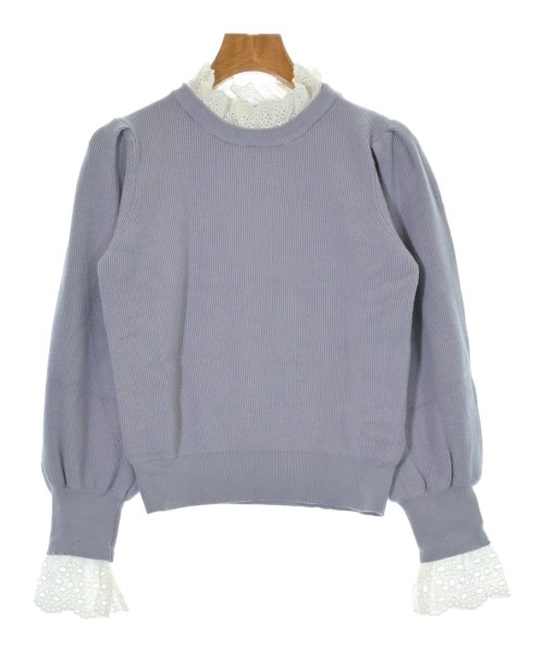 31 Sons de mode(トランテアン　ソン　ドゥ　モード)ニット・セーター 紫 サイズ:36(S位)/2200677308029