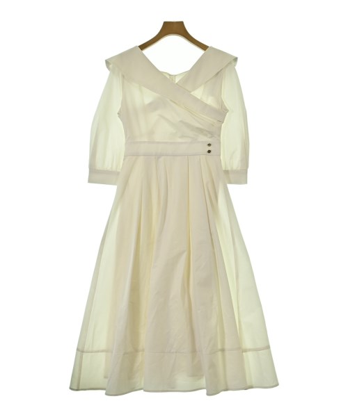 31 Sons de mode(トランテアン　ソン　ドゥ　モード)ワンピース 白 サイズ:M/2200679037101