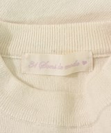 31 Sons de mode（トランテアン　ソン　ドゥ　モード）ニット・セーター 白 サイズ:36(S位) レディース/2200694651078