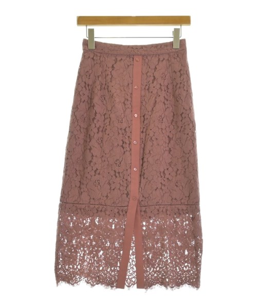 31 Sons de mode(トランテアン　ソン　ドゥ　モード)ロング・マキシ丈スカート ピンク サイズ:38(M位)/2200651709071