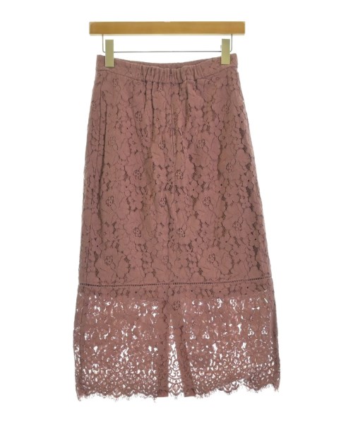 31 Sons de mode（トランテアン　ソン　ドゥ　モード）ロング・マキシ丈スカート ピンク サイズ:38(M位) レディース/2200651709071