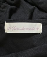 31 Sons de mode（トランテアン　ソン　ドゥ　モード）ワンピース 黒 サイズ:36(S位) レディース/2200716351160