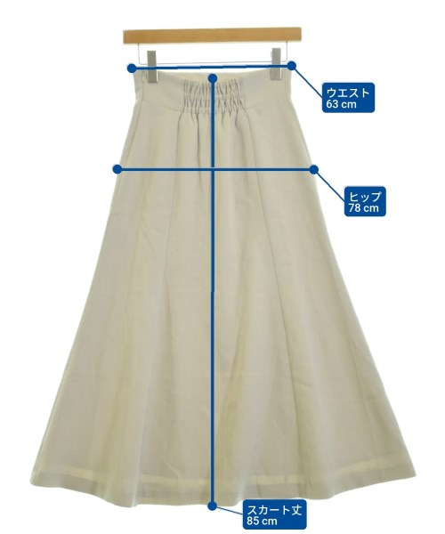 31 Sons de mode（トランテアン　ソン　ドゥ　モード）ロング・マキシ丈スカート グレー サイズ:-(S位) レディース/2200639517018