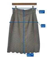 31 Sons de mode（トランテアン　ソン　ドゥ　モード）ひざ丈スカート 黒 サイズ:38(M位) レディース/2200650090026