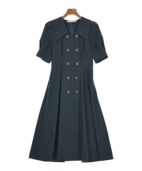 31 Sons de mode(トランテアン　ソン　ドゥ　モード)ワンピース 紺 サイズ:38(M位)/2200653258010