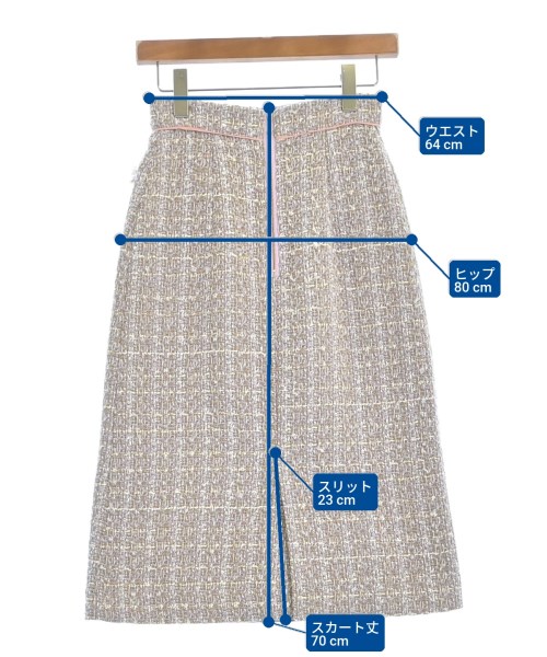 31 Sons de mode（トランテアン　ソン　ドゥ　モード）ロング・マキシ丈スカート 紫 サイズ:36(S位) レディース/2200660694023