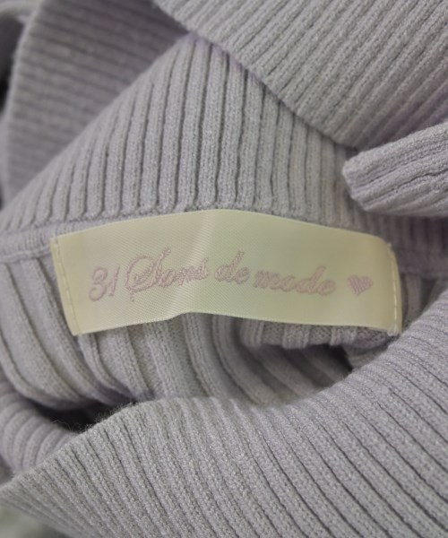 31 Sons de mode（トランテアン　ソン　ドゥ　モード）ワンピース 紫 サイズ:36(S位) レディース/2200660886015