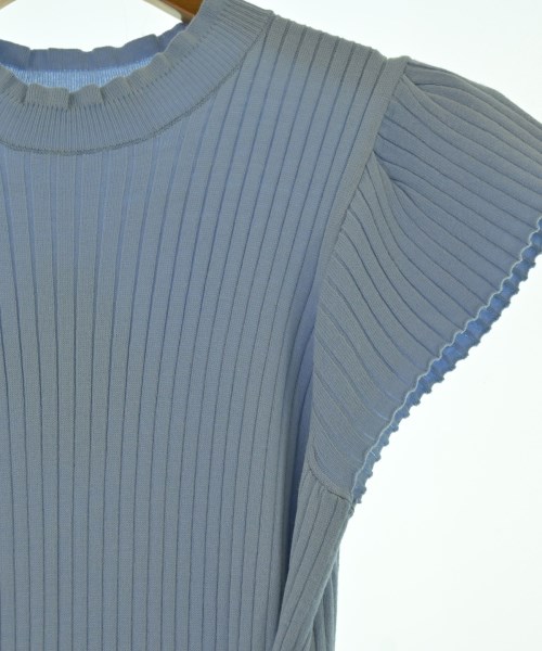 31 Sons de mode（トランテアン　ソン　ドゥ　モード）ワンピース 青 サイズ:36(S位) レディース/2200660886039