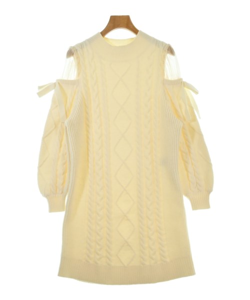 31 Sons de mode(トランテアン　ソン　ドゥ　モード)ワンピース 白 サイズ:36(S位)/2200660886053