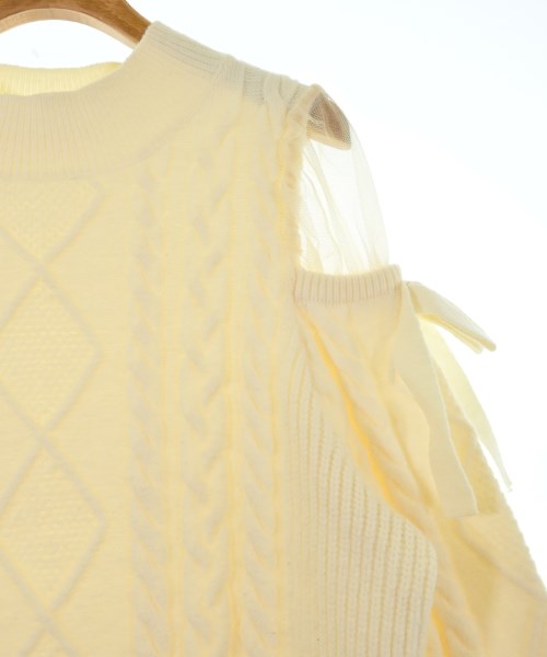 31 Sons de mode（トランテアン　ソン　ドゥ　モード）ワンピース 白 サイズ:36(S位) レディース/2200660886053