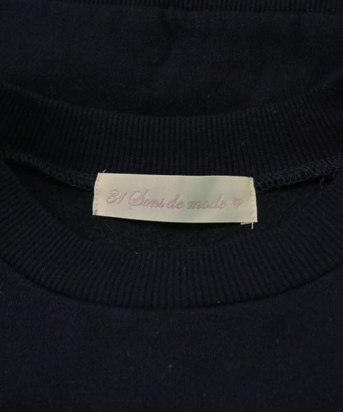 31 Sons de mode（トランテアン　ソン　ドゥ　モード）スウェット 紺 サイズ:36(S位) レディース/2200661250013