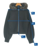 31 Sons de mode（トランテアン　ソン　ドゥ　モード）パーカー 黒 サイズ:36(S位) レディース/2200668272049