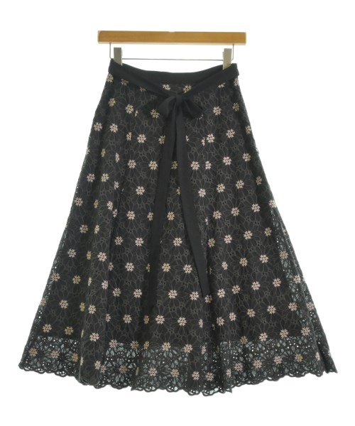 31 Sons de mode(トランテアン　ソン　ドゥ　モード)ロング・マキシ丈スカート 黒 サイズ:36(S位)/2200664874025