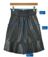 31 Sons de mode（トランテアン　ソン　ドゥ　モード）ひざ丈スカート 黒 サイズ:38(M位) レディース/2200724133178
