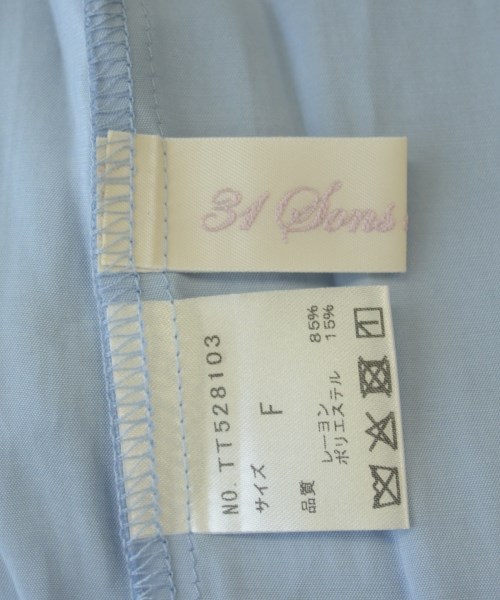 31 Sons de mode（トランテアン　ソン　ドゥ　モード）カジュアルシャツ 青 サイズ:F レディース/2200726628108