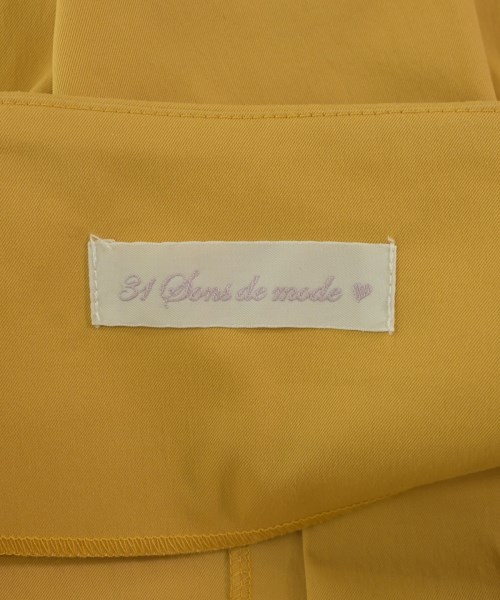 31 Sons de mode（トランテアン　ソン　ドゥ　モード）ロング・マキシ丈スカート 黄 サイズ:38(M位) レディース/2200717678044