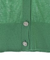 31 Sons de mode（トランテアン　ソン　ドゥ　モード）カーディガン 緑 サイズ:36(S位) レディース/2200726703034