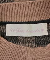 31 Sons de mode（トランテアン　ソン　ドゥ　モード）ニット・セーター 茶 サイズ:36(S位) レディース/2200683201079