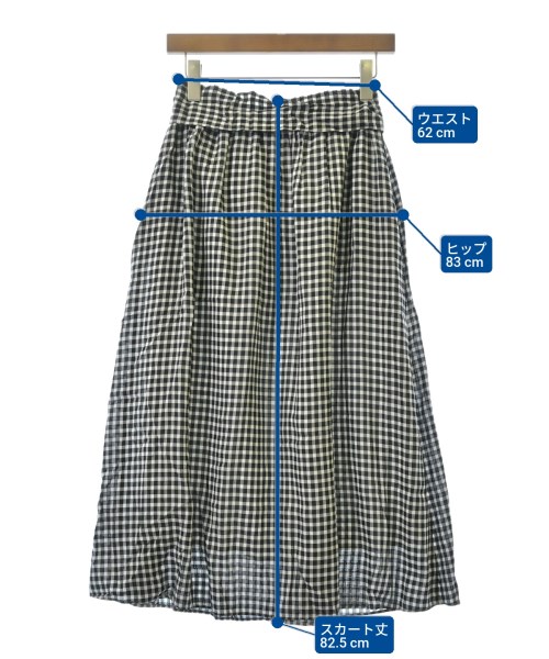 yangany（ヤンガニー）ロング・マキシ丈スカート 黒 サイズ:36(S位) レディース/2200634210020