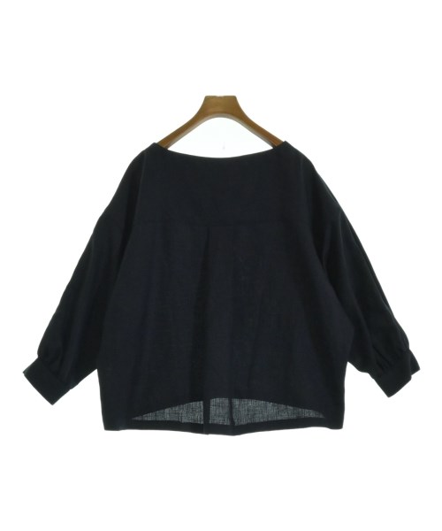 yangany（ヤンガニー）ブラウス 紺 サイズ:38(M位) レディース/2200654411049