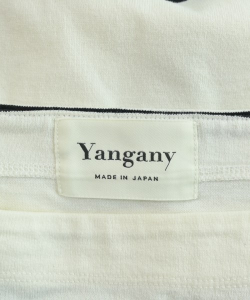 yangany（ヤンガニー）Tシャツ・カットソー 白 サイズ:38(M位) レディース/2200669191028