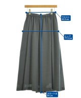 yangany（ヤンガニー）ロング・マキシ丈スカート グレー サイズ:38(M位) レディース/2200669514025