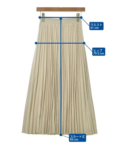 Auntie Rosa Holiday（アンティローザホリデー）ロング・マキシ丈スカート ベージュ サイズ:-(M位) レディース/2200623319055