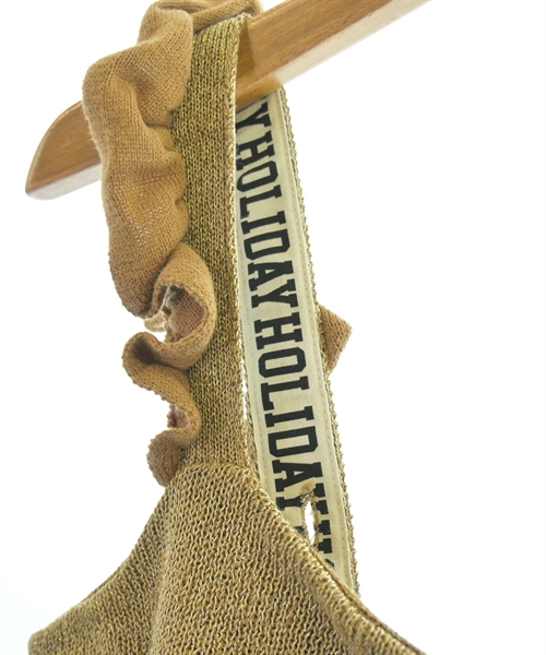 holiday（ホリデイ）ニット・セーター ゴールド サイズ:ONE レディース/2200623708064