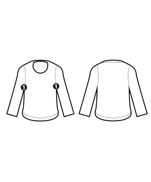 holiday（ホリデイ）Tシャツ・カットソー 白 サイズ:F レディース/2200623708118