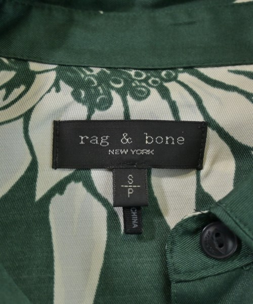 rag & bone（ラグアンドボーン）カジュアルシャツ 緑 サイズ:S レディース/2200638620177