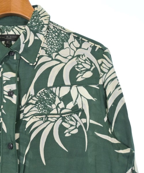 rag & bone（ラグアンドボーン）カジュアルシャツ 緑 サイズ:S レディース/2200638620177