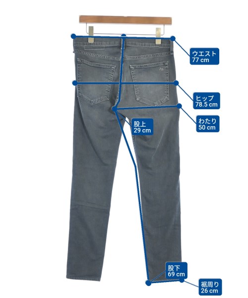 rag & bone（ラグアンドボーン）デニムパンツ 紺 サイズ:28(S位) メンズ/2200639381015