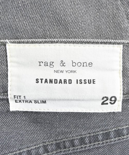 rag & bone（ラグアンドボーン）デニムパンツ グレー サイズ:29(S位) メンズ/2200639381022