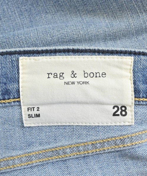 rag & bone（ラグアンドボーン）デニムパンツ 青 サイズ:28(S位) メンズ/2200639381039