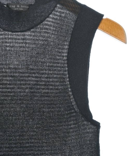 rag & bone（ラグアンドボーン）ベスト 黒 サイズ:S レディース/2200609422380