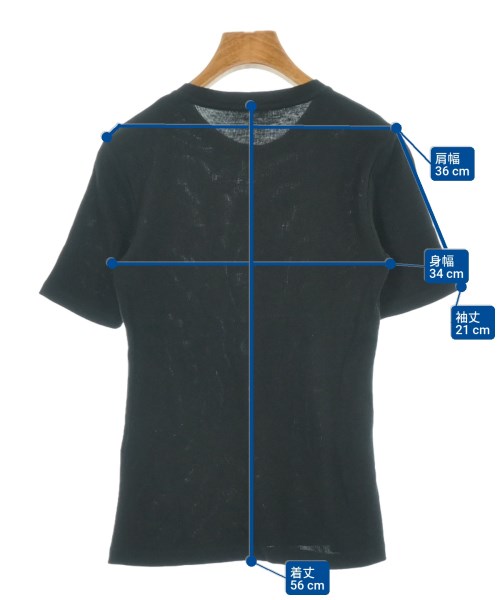 rag & bone（ラグアンドボーン）Tシャツ・カットソー 黒 サイズ:S レディース/2200610519369