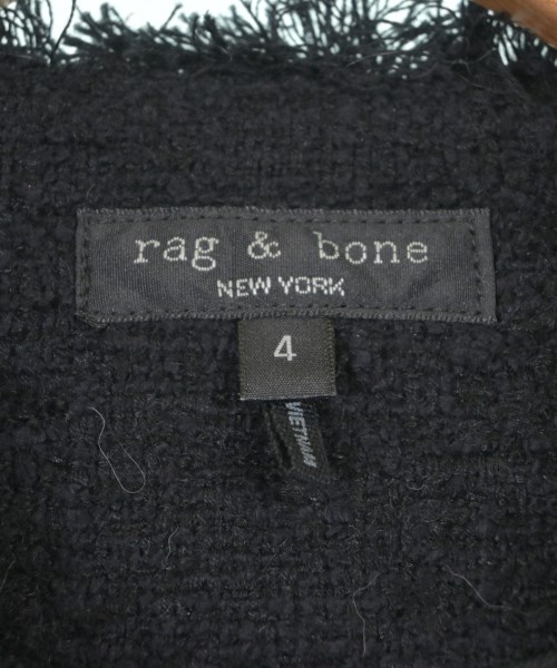 rag & bone（ラグアンドボーン）ジャケット 黒 サイズ:4(XL位) レディース/2200619089078