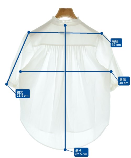 rag & bone（ラグアンドボーン）ブラウス 白 サイズ:XS レディース/2200667374034