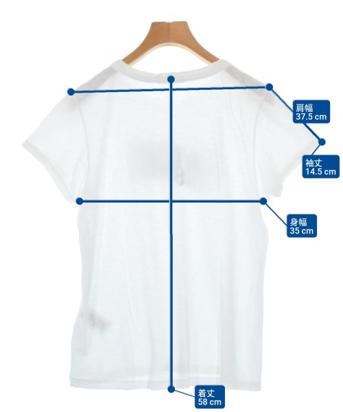 rag & bone（ラグアンドボーン）Tシャツ・カットソー 白 サイズ:M レディース/2200695312053