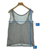 rag & bone（ラグアンドボーン）タンクトップ 黒 サイズ:XS レディース/2200690221299