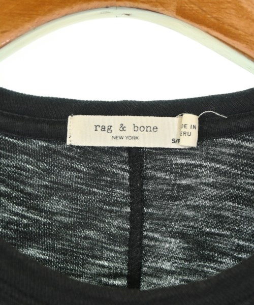 rag & bone（ラグアンドボーン）Tシャツ・カットソー 黒 サイズ:S レディース/2200690221329
