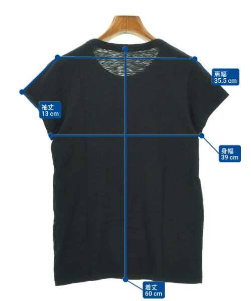 rag & bone（ラグアンドボーン）Tシャツ・カットソー 黒 サイズ:S レディース/2200690221329