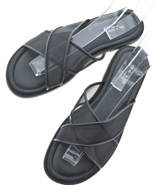 rag & bone（ラグアンドボーン）サンダル 黒 サイズ:EU38 1/2(25cm位) レディース/2200654950098
