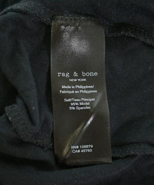 rag & bone（ラグアンドボーン）Tシャツ・カットソー 黒 サイズ:XXS レディース/2200689785160