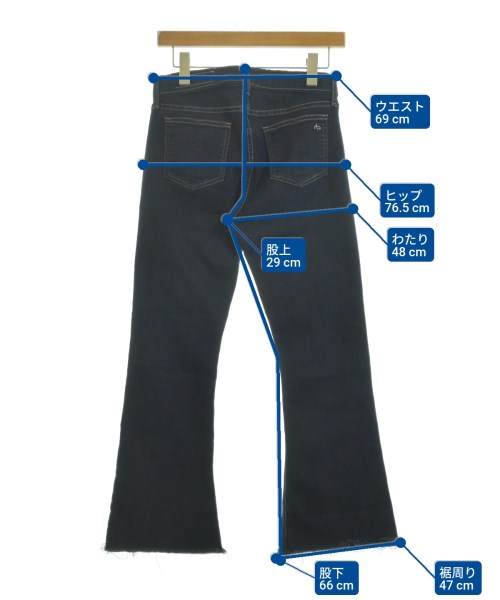 rag&bone/JEAN（ラグアンドボーンジーン）デニムパンツ 紺 サイズ:26(M位) レディース/2200634921148