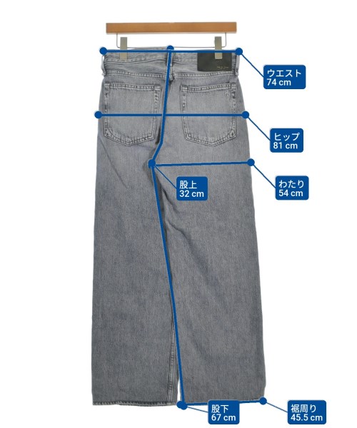 rag & bone（ラグアンドボーン）デニムパンツ グレー サイズ:25(S位) レディース/2200652817133