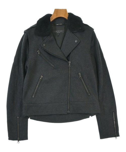 rag & bone(ラグアンドボーン)ライダース グレー サイズ:2(M位)/2200672060021